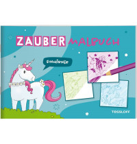 Zaubermalbuch. Einhörner 