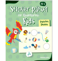 Sticker-Rätsel für Kindergart 