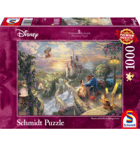 Schmidt Spiele - Puzzle - Thomas Kinkade - Disney Die Schöne und das Biest