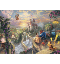 Schmidt Spiele - Puzzle - Thomas Kinkade - Disney Die Schöne und das Biest