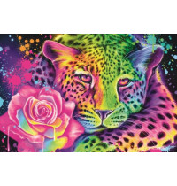 P1000 Neon Regenbogen-Leopard P1000 Neon Regenbogen-Leopard