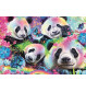 P1000 Neon Blumen-Pandas P1000 Neon Blumen-Pandas