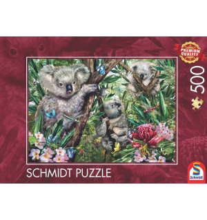 P500 Süße Koala-Familie P500 Süße Koala-Familie