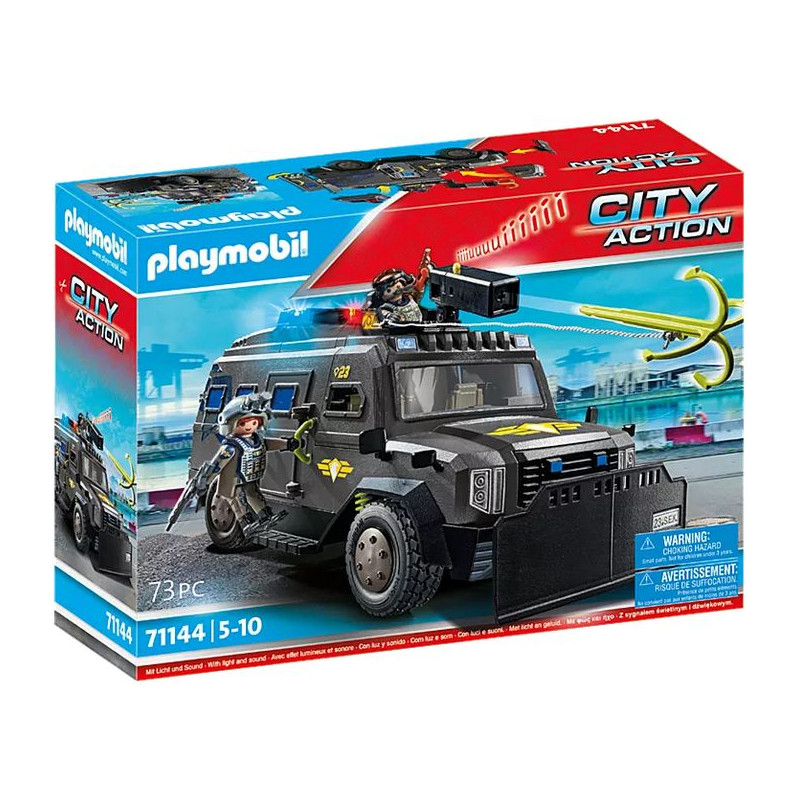 PLAYMOBIL 71144 - City - SWAT-Geländefahrzeug