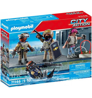 PLAYMOBIL 71146 - City - SWAT-Figurenset