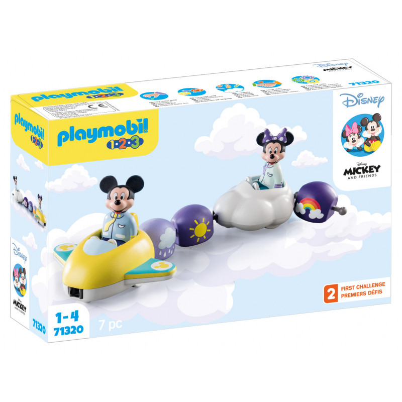 PLAYMOBIL 71320 - 1.2.3 & Disney: Mickys & Minnies Wolkenflug