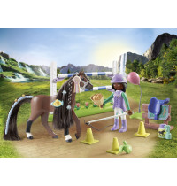 PLAYMOBIL 71355 - Horses of Waterfall - Zoe & Blaze mit Turnierparcours