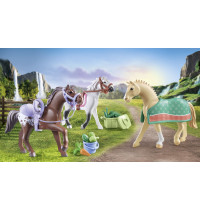 PLAYMOBIL 71356 - Horses of Waterfall - 3 Pferde: Morgan