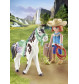 PLAYMOBIL 71358 - Horses of Waterfall - Ellie & Sawdust mit Westernübung