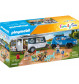 PLAYMOBIL 71423 - Family Fun - Wohnwagen mit Auto