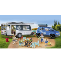 PLAYMOBIL 71423 - Family Fun - Wohnwagen mit Auto