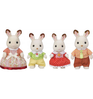 Sylvanian Families 5655 Schokoladenhasen Familie NEU