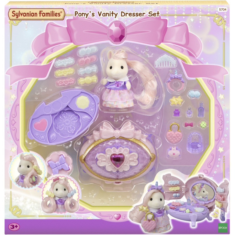 Sylvanian Families - Schminkkommode mit Pony Figur