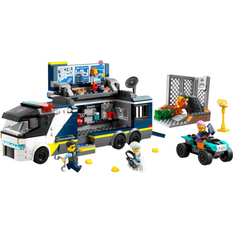 LEGO® City 60418 Polizeitruck mit Labor