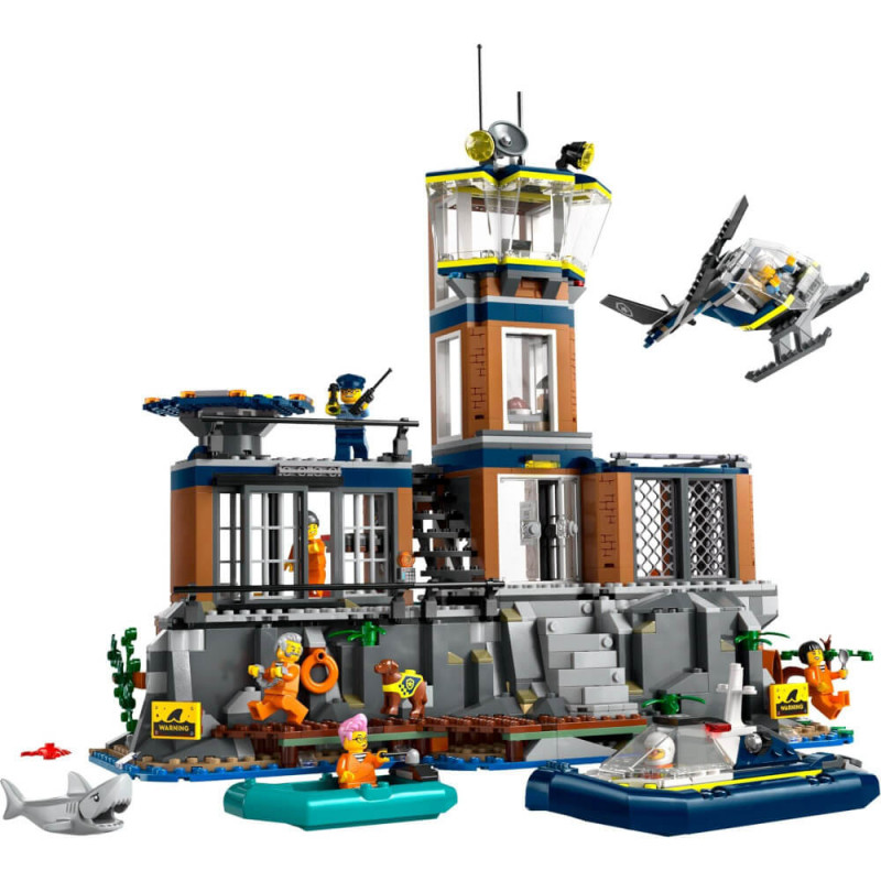 LEGO® City 60419 Polizeistation auf der Gefängnisinsel