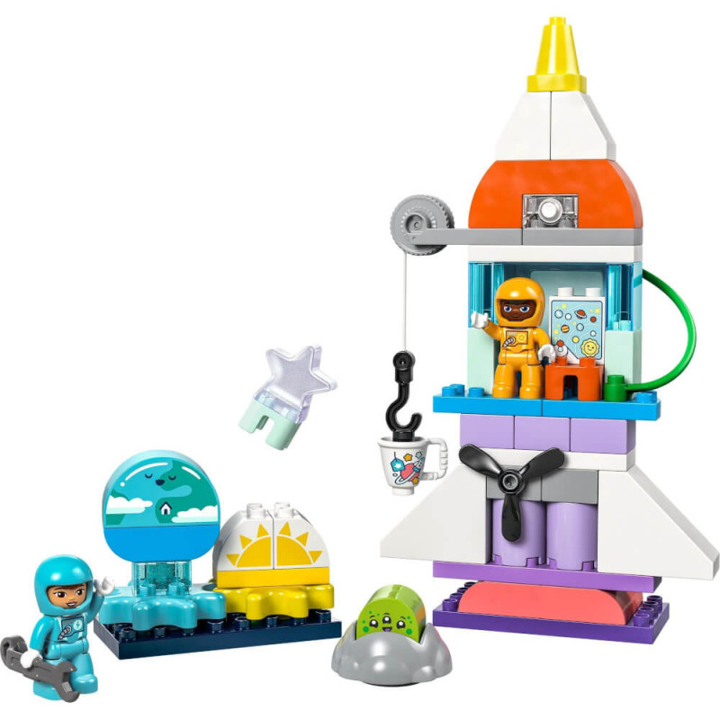 LEGO® Duplo 10422 3-in-1-Spaceshuttle für viele Abenteuer