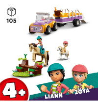 LEGO® Friends 42634 Pferde- und Pony-Anhänger