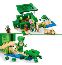 LEGO® Minecraft 21254 Das Schildkrötenstrandhaus