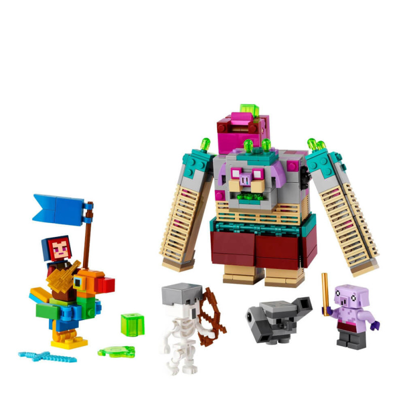 LEGO® Minecraft 21257 Showdown mit dem Verschlinger