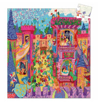 Formen Puzzle: The fairy castle - 54 Stk.