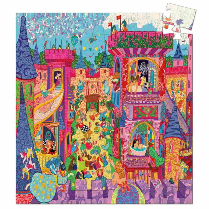 Formen Puzzle: The fairy castle - 54 Stk.