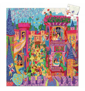 Formen Puzzle: The fairy castle - 54 Stk.