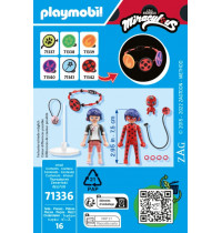 PLAYMOBIL 71336 Miraculous: Marinette & Ladybug