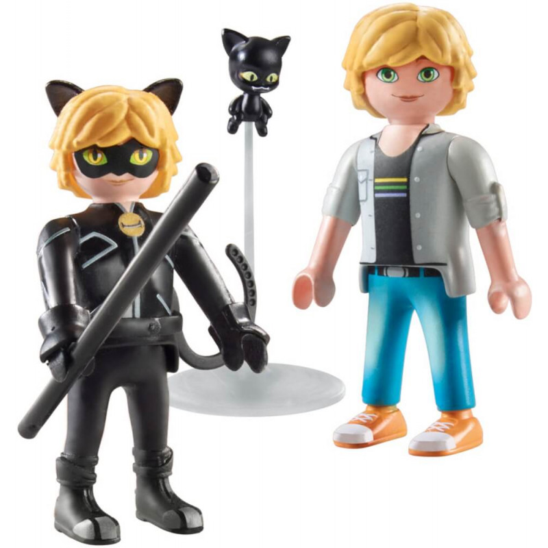 PLAYMOBIL 71337 Miraculous: Adrien & Cat Noir