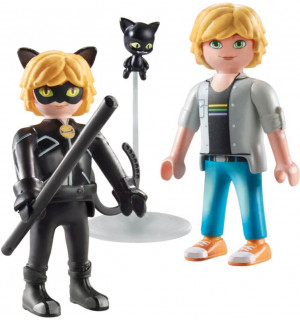 PLAYMOBIL 71337 Miraculous: Adrien & Cat Noir