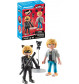 PLAYMOBIL 71337 Miraculous: Adrien & Cat Noir