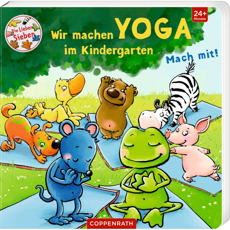 Wir machen Yoga im Kindergart 