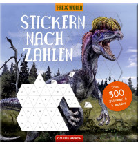 Stickern nach Zahlen: T-Rex W 