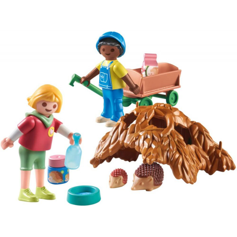 PLAYMOBIL 71512 Pflege der Igelfamilie