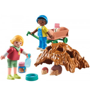 PLAYMOBIL 71512 Pflege der Igelfamilie