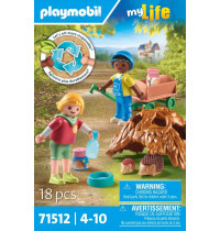 PLAYMOBIL 71512 Pflege der Igelfamilie