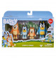 mooseToys BLUEY Figuren 4er pack - Familie