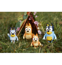 mooseToys BLUEY Figuren 4er pack - Familie