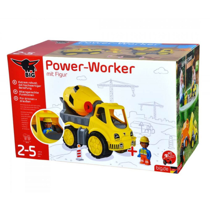 BIG-Power-Worker Zementmischer+Figur