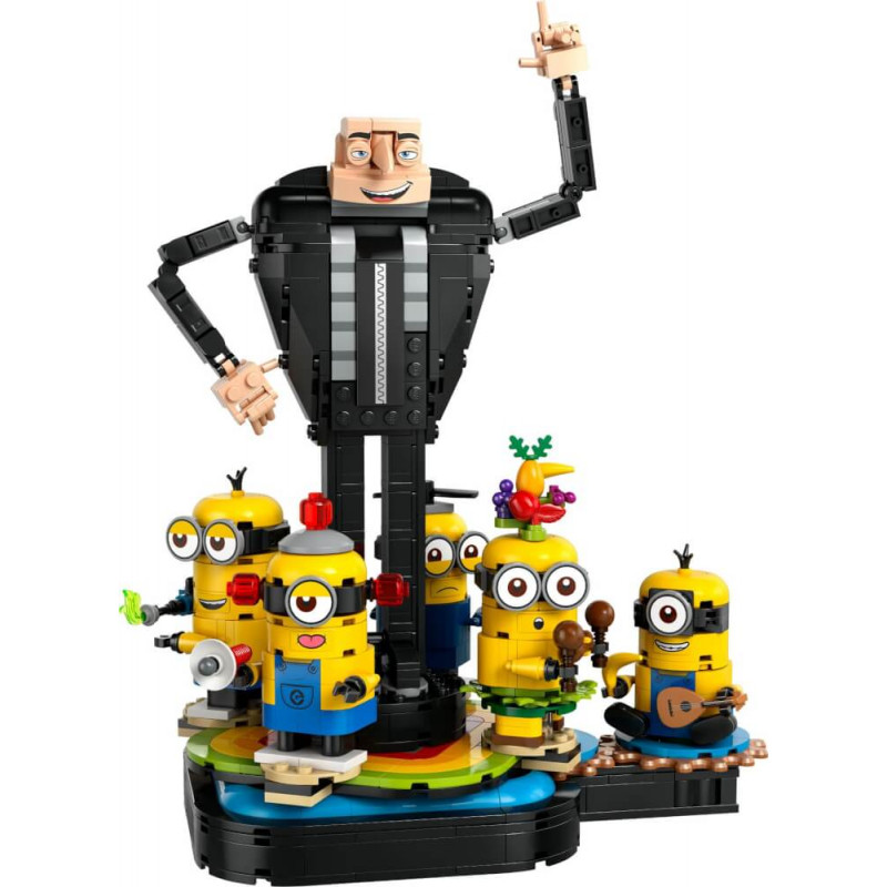 LEGO Despicable Me 75582 Gru und die Minions aus LEGO Steinen