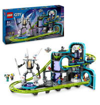 LEGO® City 60421 Achterbahn mit Roboter-Mech