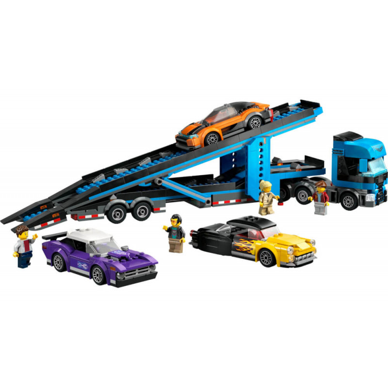 LEGO® City 60408 Autotransporter mit Sportwagen