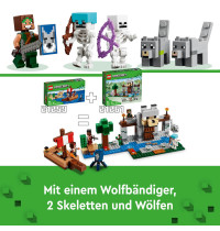 LEGO® Minecraft™ 21261 Die Wolfsfestung