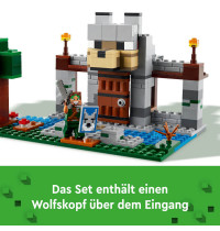 LEGO® Minecraft™ 21261 Die Wolfsfestung