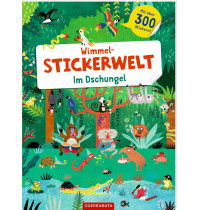 Wimmel-Stickerwelt: Im Dschungel