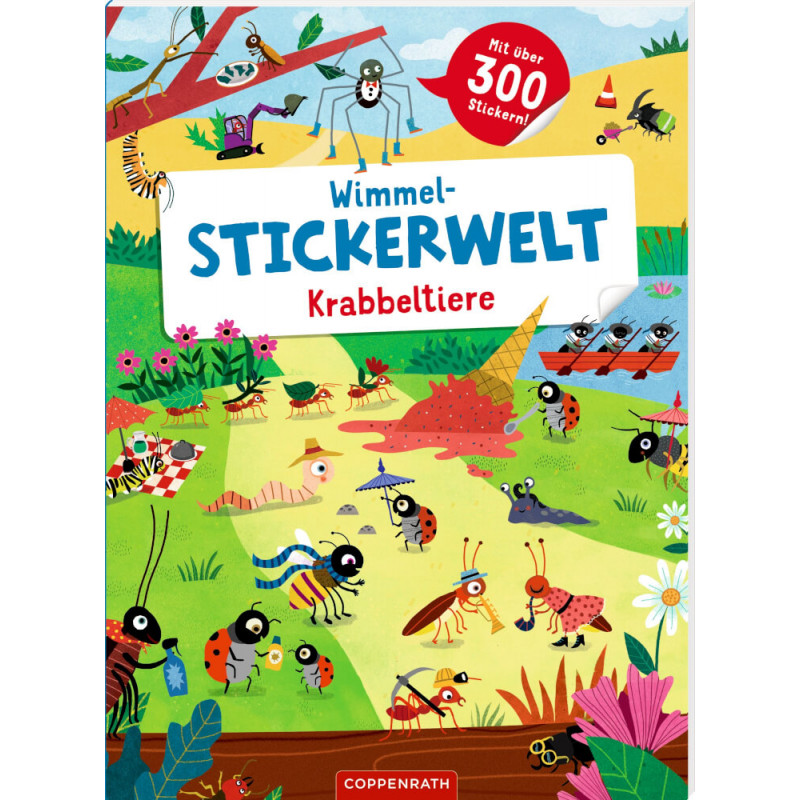 Wimmel-Stickerwelt: Krabbeltiere