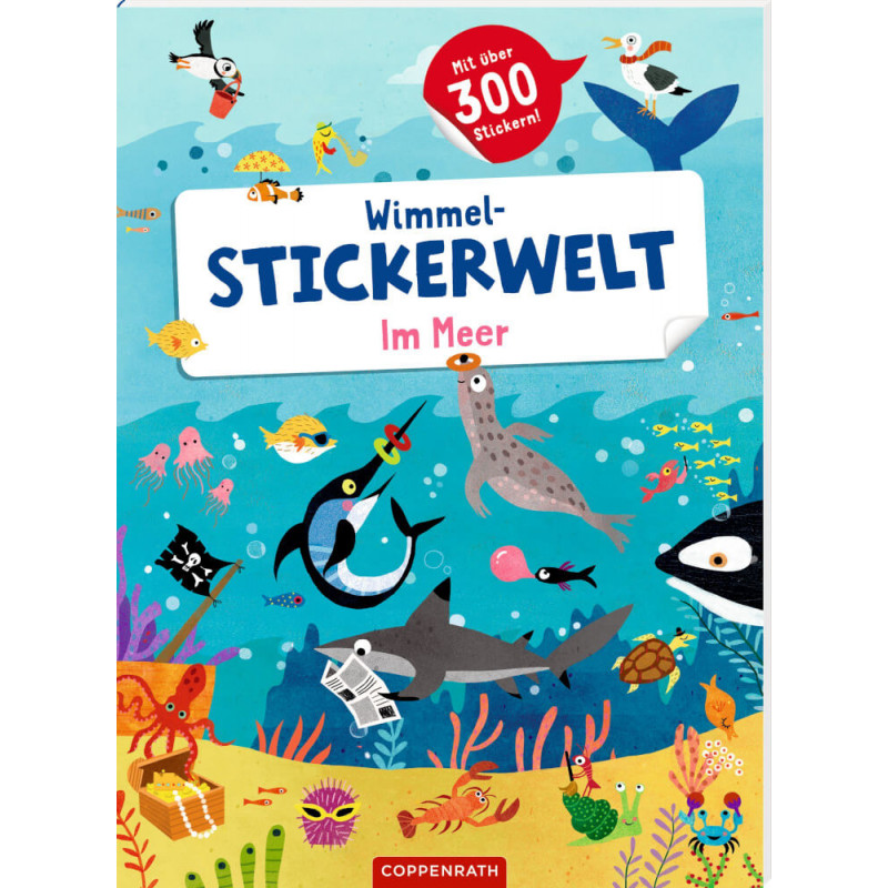 Wimmel-Stickerwelt: Im Meer