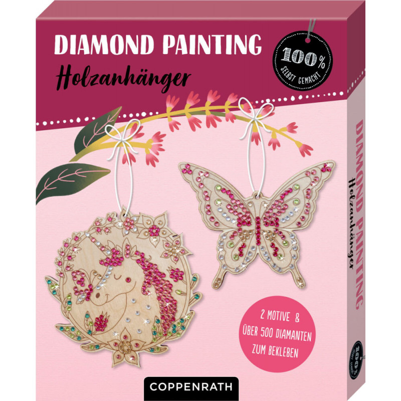 Holzanhänger Diamond Painting (100% selbst gem.)