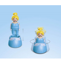 PLAYMOBIL 71457 1.2.3 & Disney: Cinderellas Schloss