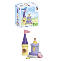 PLAYMOBIL 71458 1.2.3 & Disney: Belles Spielturm mit Melodie