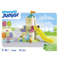 PLAYMOBIL 71703 Junior: Erlebnisturm mit Eisstand